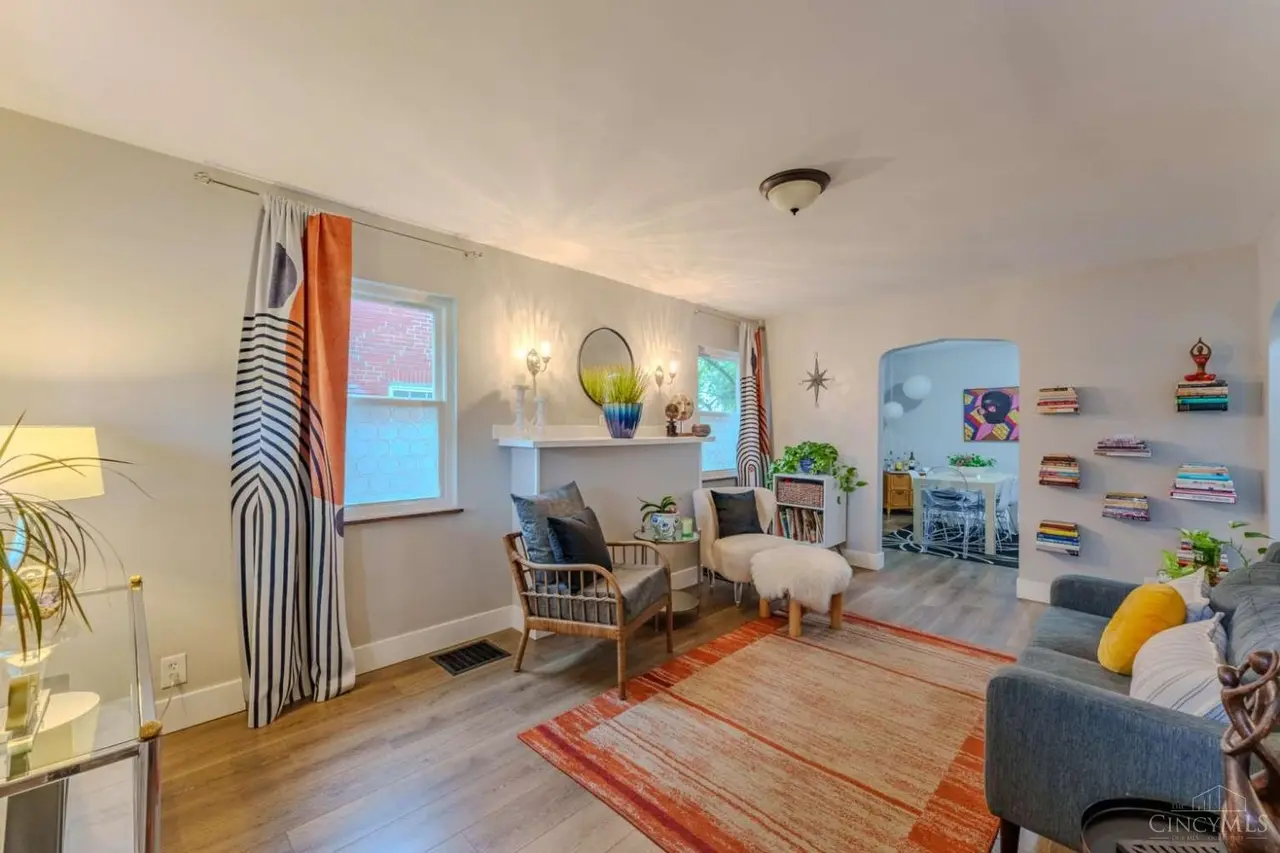 Living room in the occupied unit